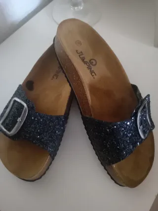 Sandalias Jumping n°39 Piel Glitter
