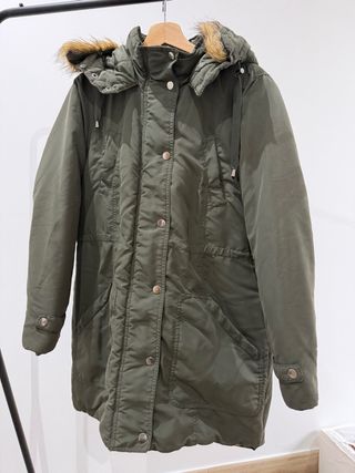 Abrigo/Parka Verde Oliva Vero Moda Mujer