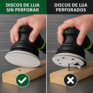 Discos Lija Velcro 125mm Pack 5