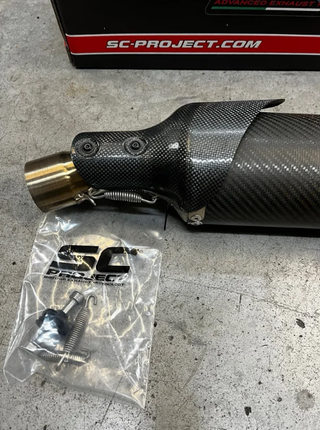 Tubo de escape SC Project Carbono BMW F800R
