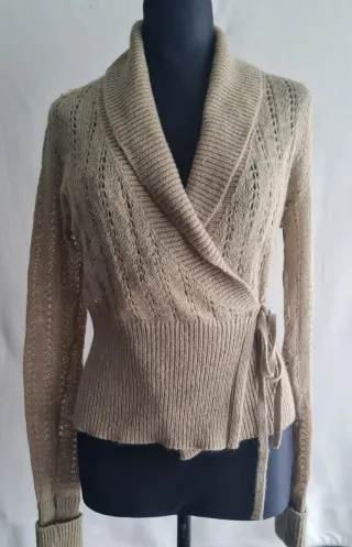 Cárdigan T.40 verde oliva