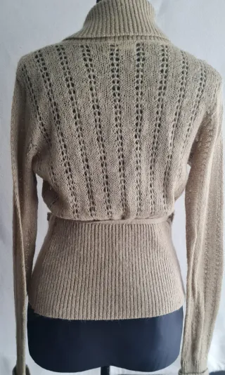 Cárdigan T.40 verde oliva