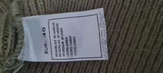 Cárdigan T.40 verde oliva