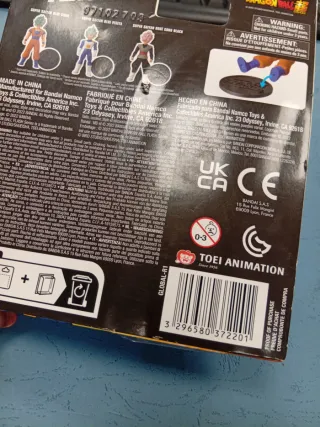 Dragonball Super Saiyan Blue Vegeta Action Figure