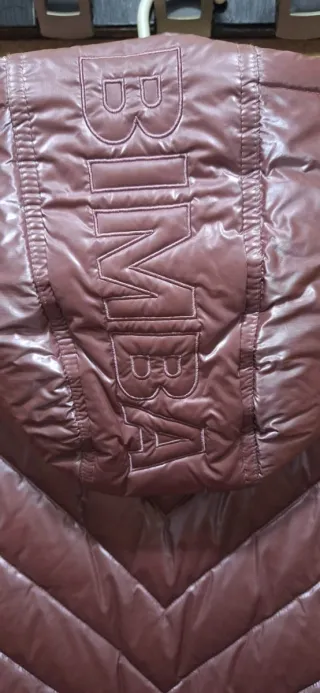 Bimba y Lola plumífero rosa