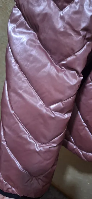 Bimba y Lola plumífero rosa