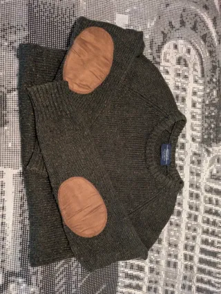 Jersey Pull&Bear verde con coderas