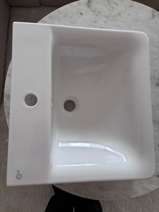 Ideal Standard Connect - Lavabo Cube, 50x46x18 cm,