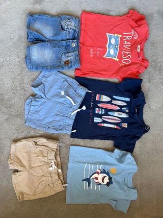 Lote Ropa Verano Talla 74 cm