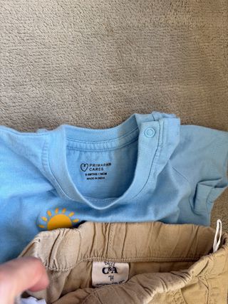 Lote Ropa Verano Talla 74 cm