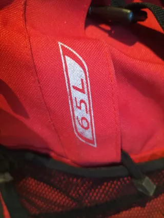 Mochila 65L - Perfecto Estado