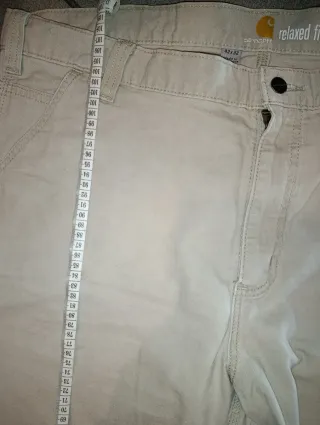 Pantaloni Carhartt Beige Relaxed Fit TG 56