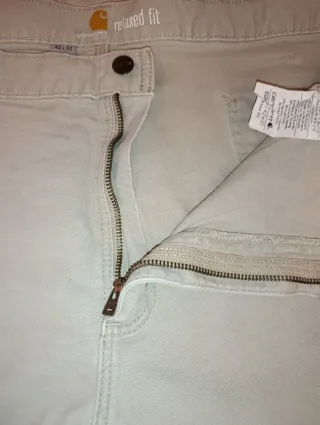 Pantaloni Carhartt Beige Relaxed Fit TG 56