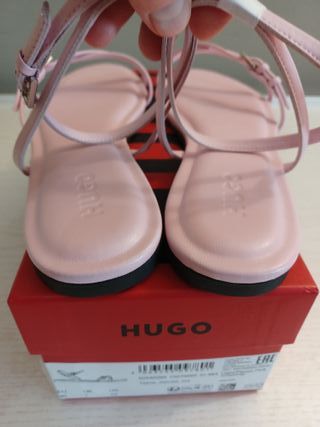Sandalias HUGO Tayna rosa talla 40