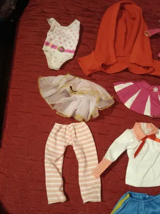 Lote Ropa Muñeca Nancy