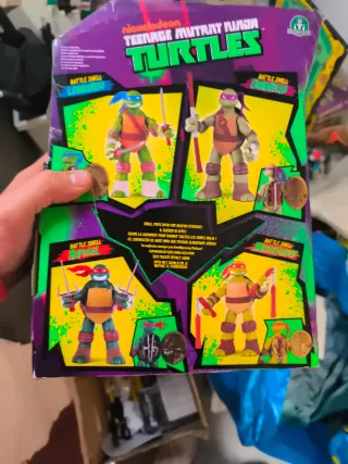 Figura Donatello Tortugas Ninja TMNT