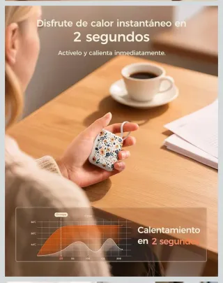 Pack 2 Calentadores Manos Recargables