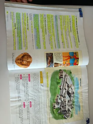 Inicia History 1.º ESO. Student's Book Vol 1 y 2