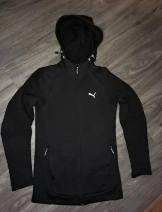 Felpa Puma Puma Nera - Taglia XS Comoda