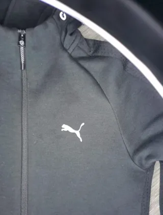 Felpa Puma Puma Nera - Taglia XS Comoda