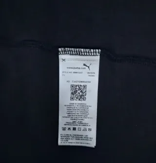 Felpa Puma Puma Nera - Taglia XS Comoda