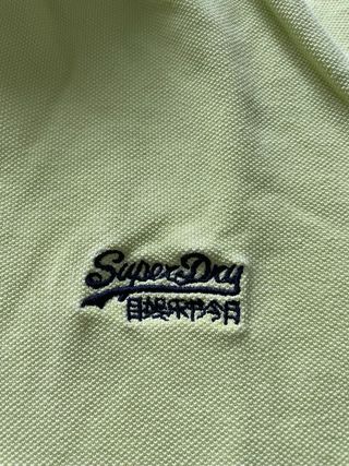 Polo Superdry verde chico