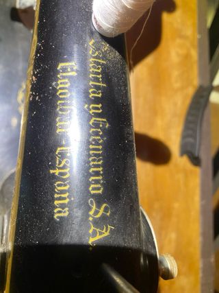 Máquina de coser Sigma antigua