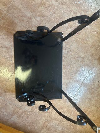 Soporte TV Rústico Hierro Forjado