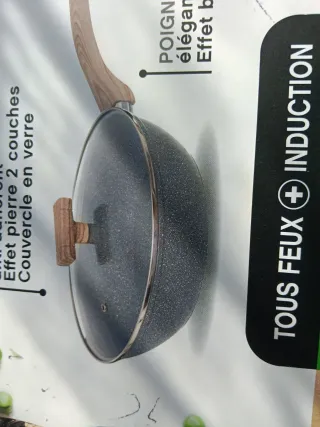Padella 28 cm con coperchio 5five