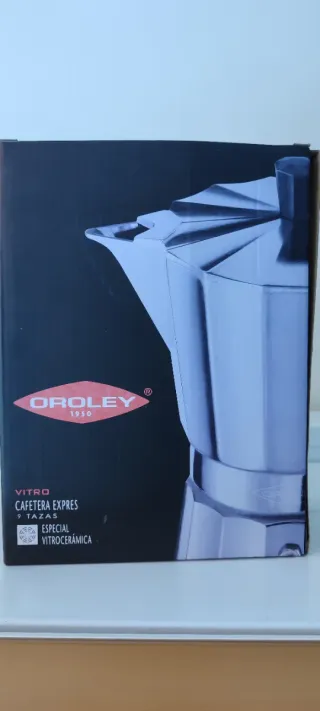 Cafetera OROLEY Vitro 9 tazas