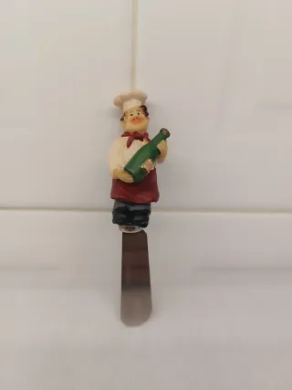 Facas Vintage em Resina Cozinheiro. Manteiga 12 cm