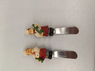 Facas Vintage em Resina Cozinheiro. Manteiga 12 cm