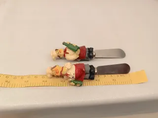 Facas Vintage em Resina Cozinheiro. Manteiga 12 cm