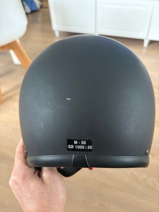 Casco DMD Talla M Negro Mate