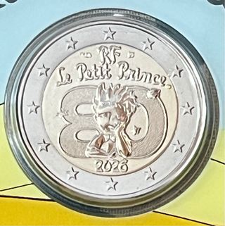 2€ FRANCIA 2026 PRINCIPITO (precio unid. al azar)