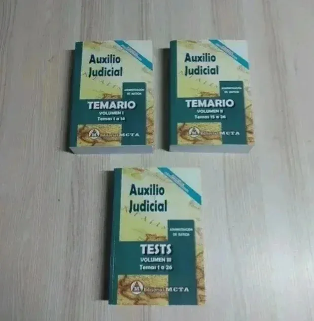 Temario y Tests de Auxilio Judicial