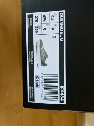 Zapatillas Adidas Grises y Azules