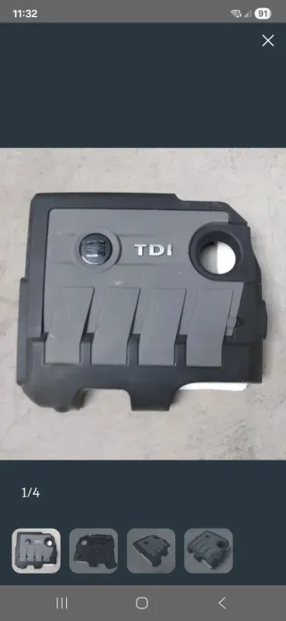 Tapa motor Seat Ibiza 6J5 TDI