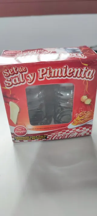 Coca Cola Set Sal y Pimienta Coca-Cola