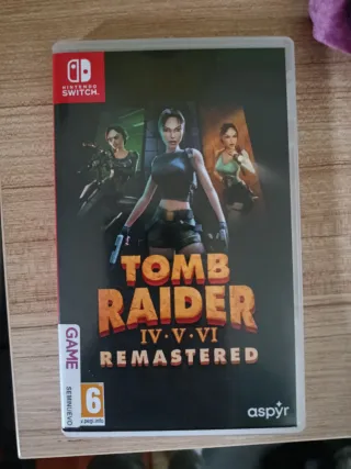 Tomb Raider IV V VI Remastered Switch