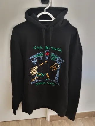 Sudadera Casablanca Negra con Capucha