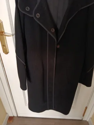 Abrigo señora MNG negro