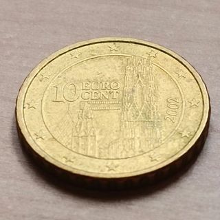 AUSTRIA 10 Euro Cent 2002 KM# 3085 Circ