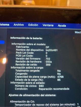 MacBook Pro Retina 13 Plata