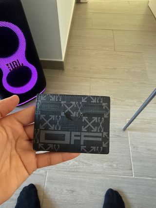 Cartera Off-White Negra