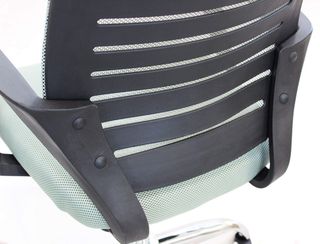 Sedia Ufficio Grigia Ergonomica con Braccioli Plus