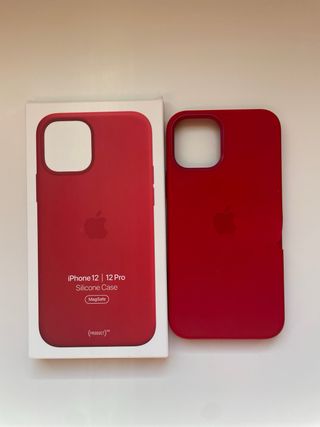 Funda Apple iPhone 12 Pro Magsafe Roja