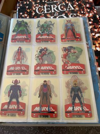 Álbum cromos Lamincards Marvel