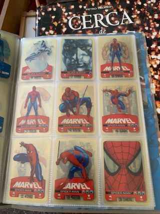 Álbum cromos Lamincards Marvel