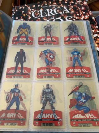 Álbum cromos Lamincards Marvel